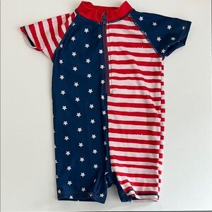 ❗️3 /$15❗️ Kids Patriotic Swim Romper